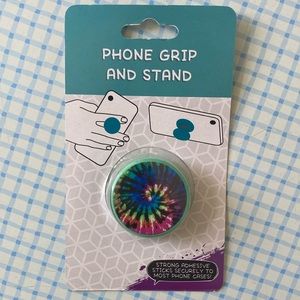Phone grip stand
